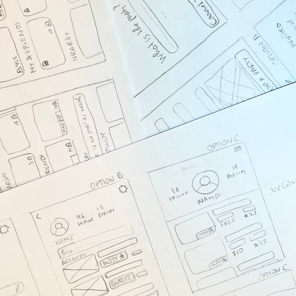 Party Planning Mobile Application