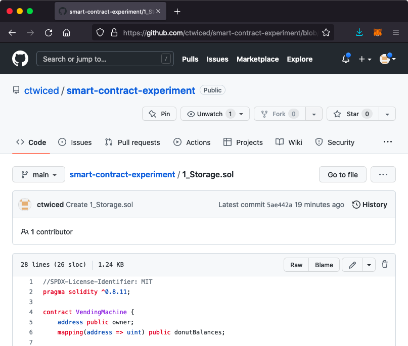 Smart Contract Project