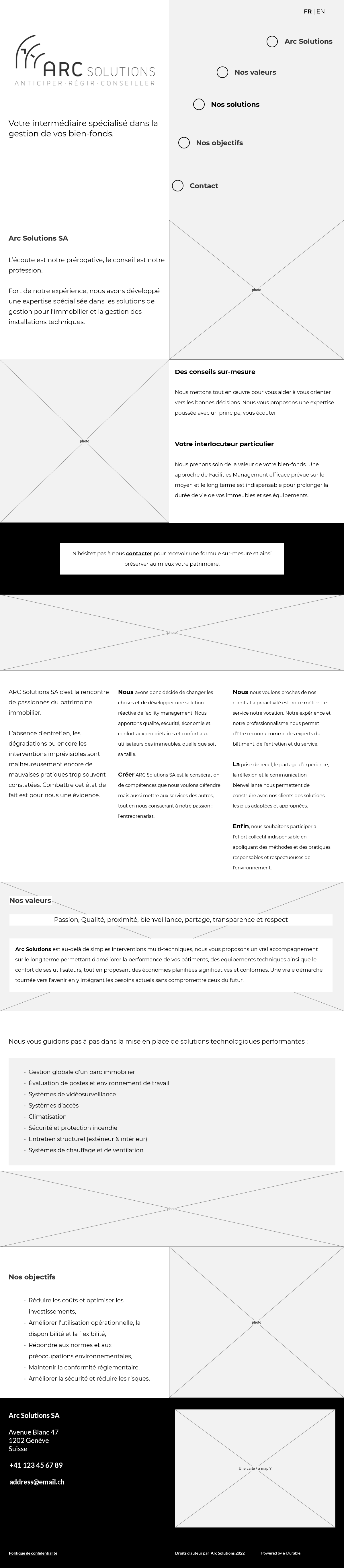 Website through fast-paced project