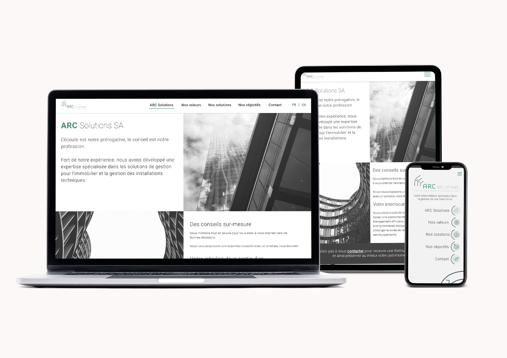Website through fast-paced project