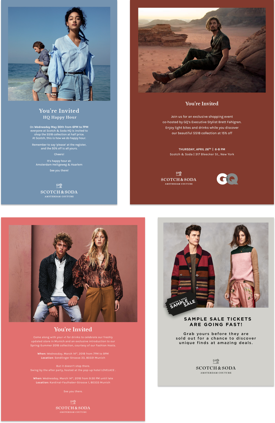 Copywriting for Scotch & Soda