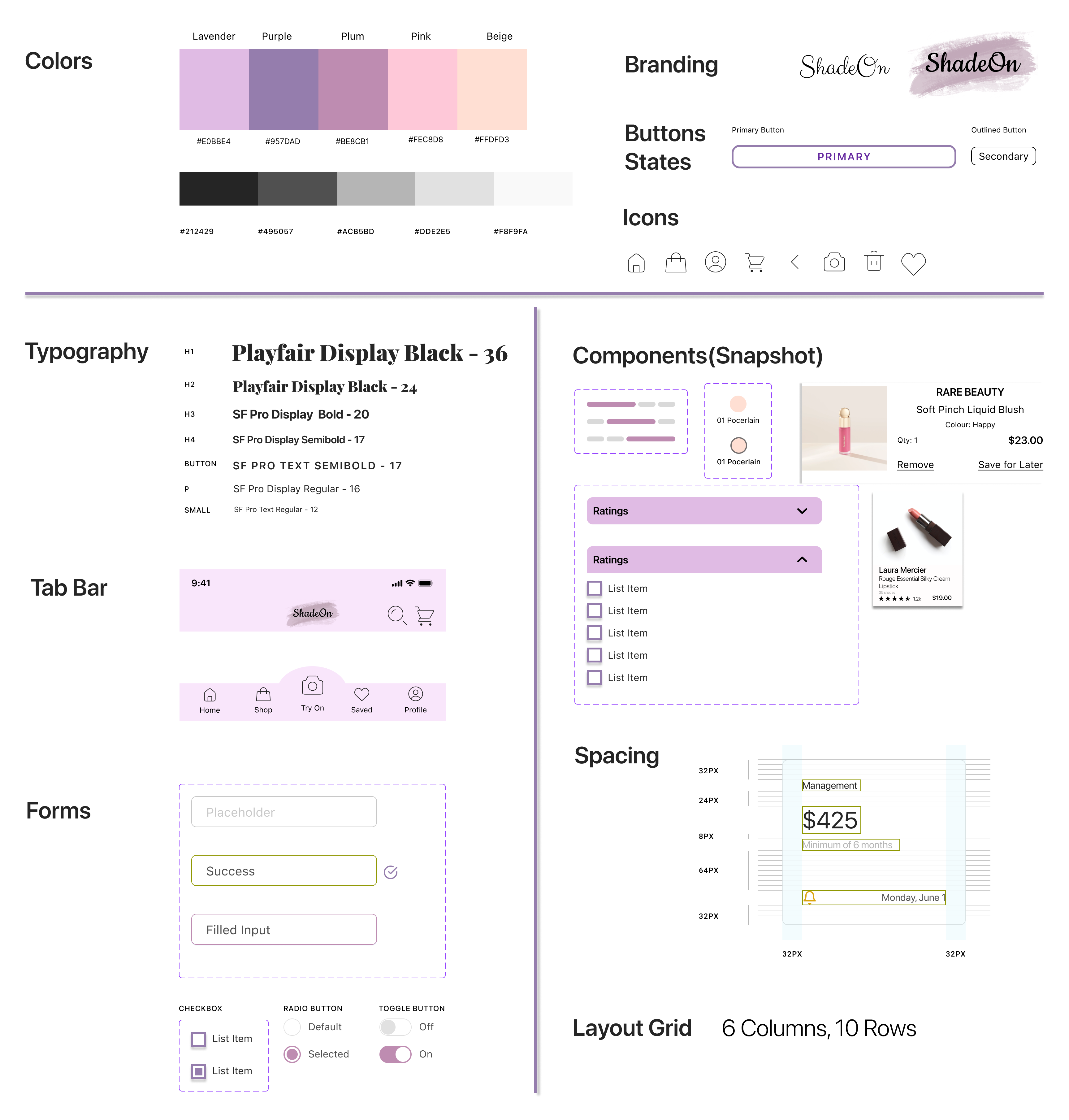Mobile App Design: ShadeOn