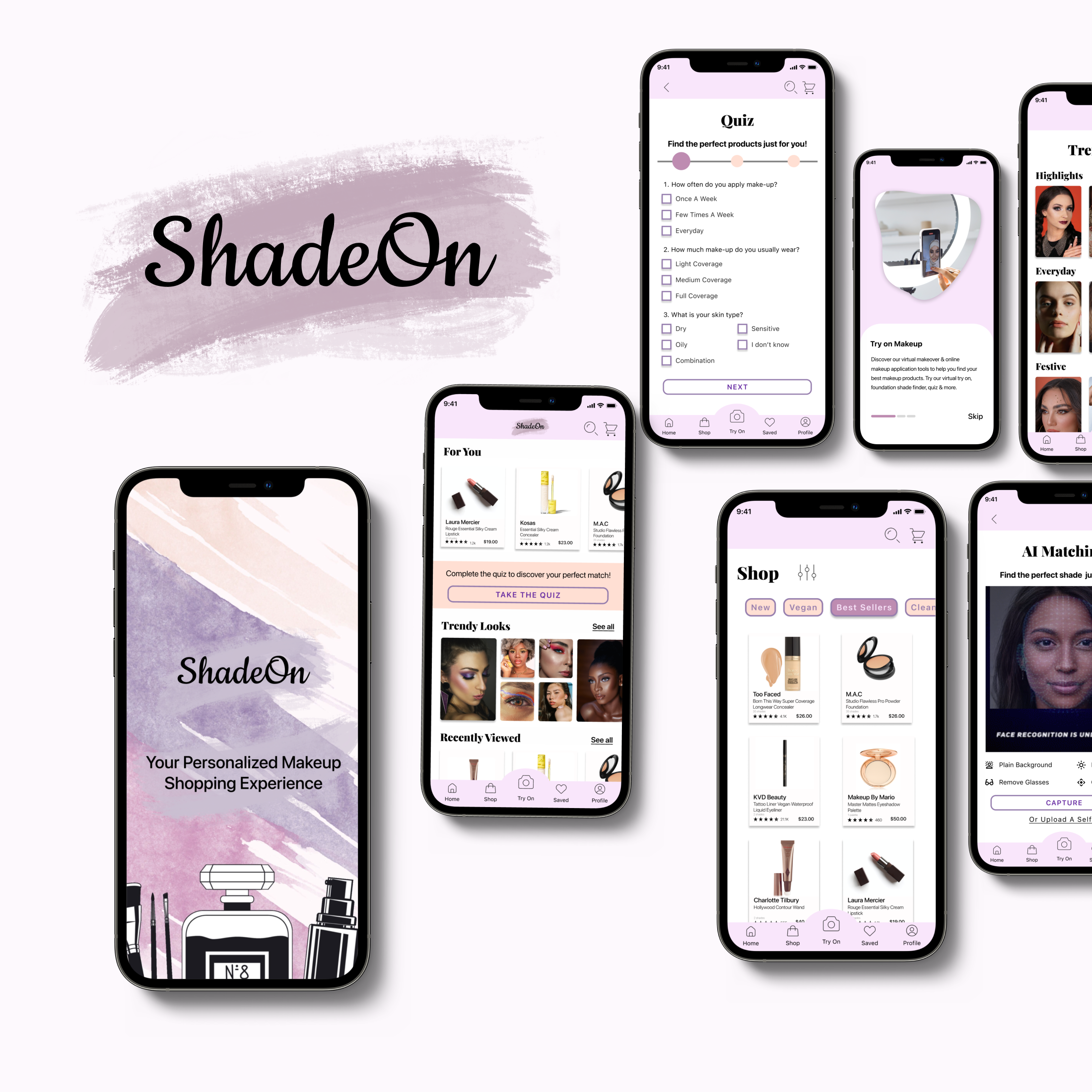 Mobile App Design: ShadeOn