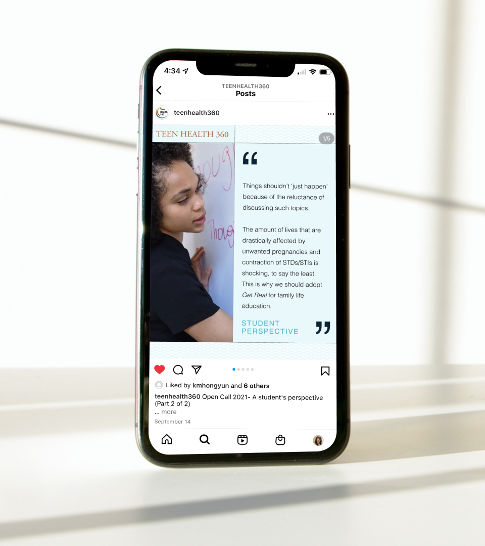 TEEN HEALTH 360・OPEN CALL RESULTS