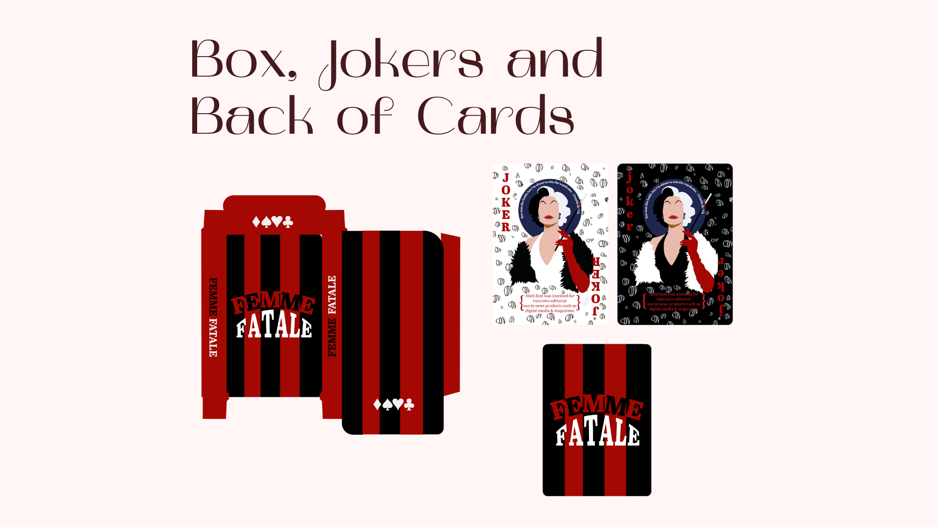 Card Deck Design