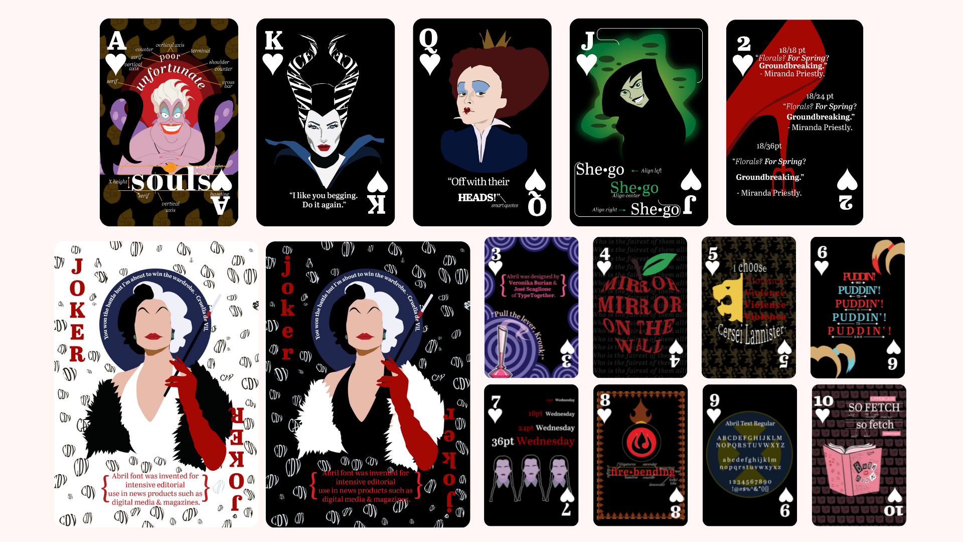 Card Deck Design