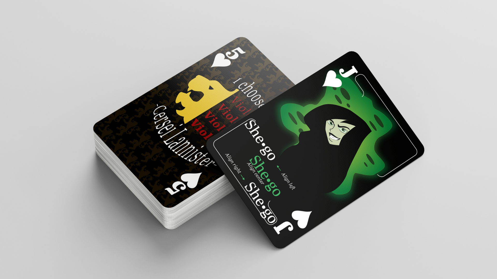 Card Deck Design