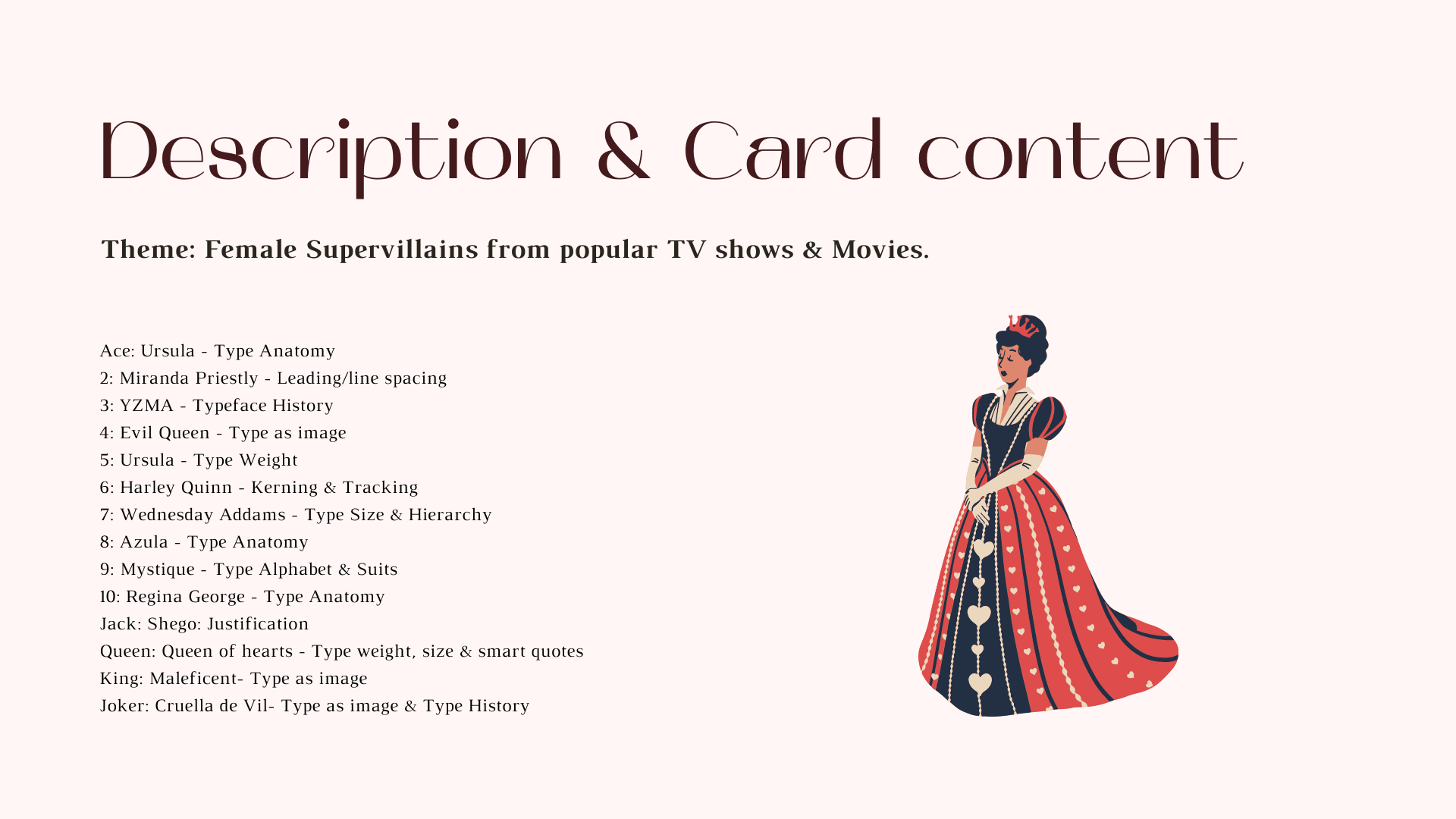 Card Deck Design
