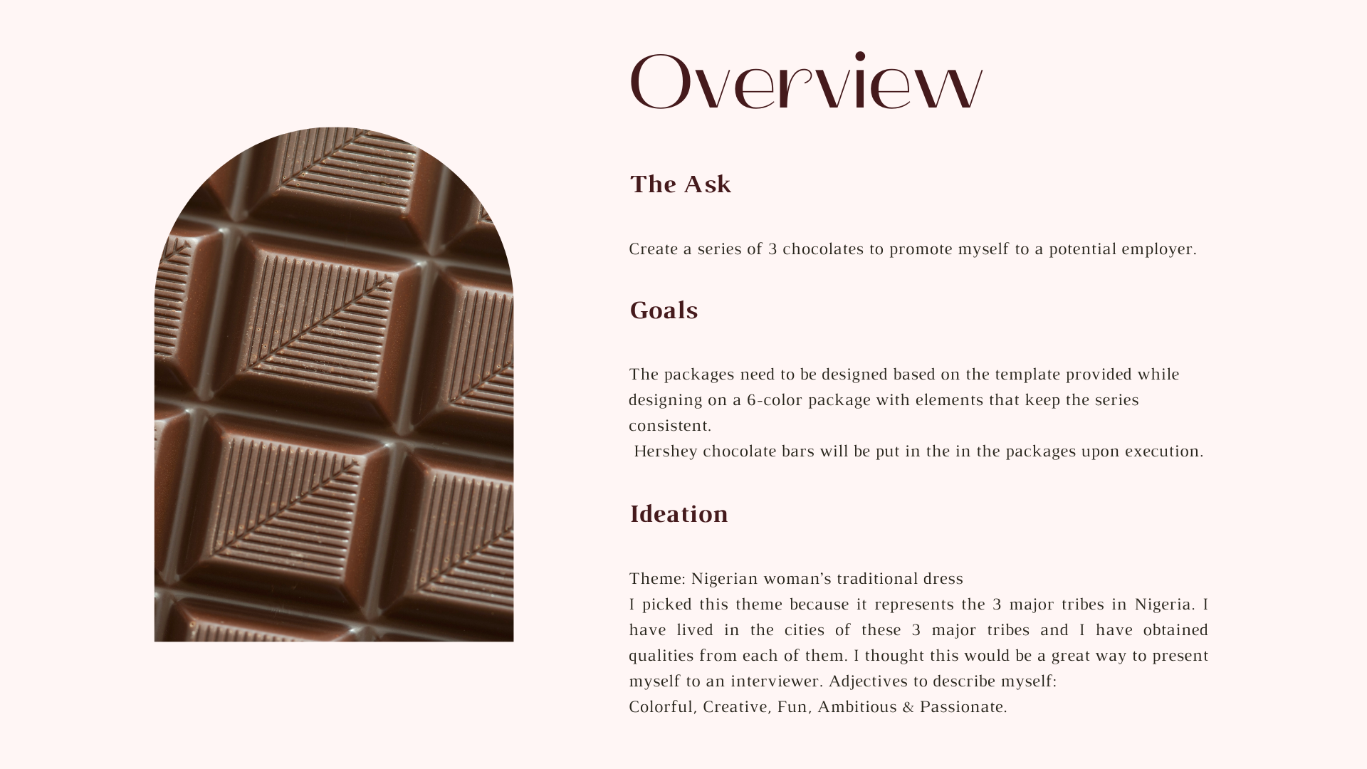 Chocolate Bar Packaging Design