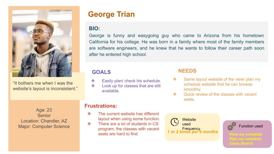 ASU Class Search Website UX Case Study