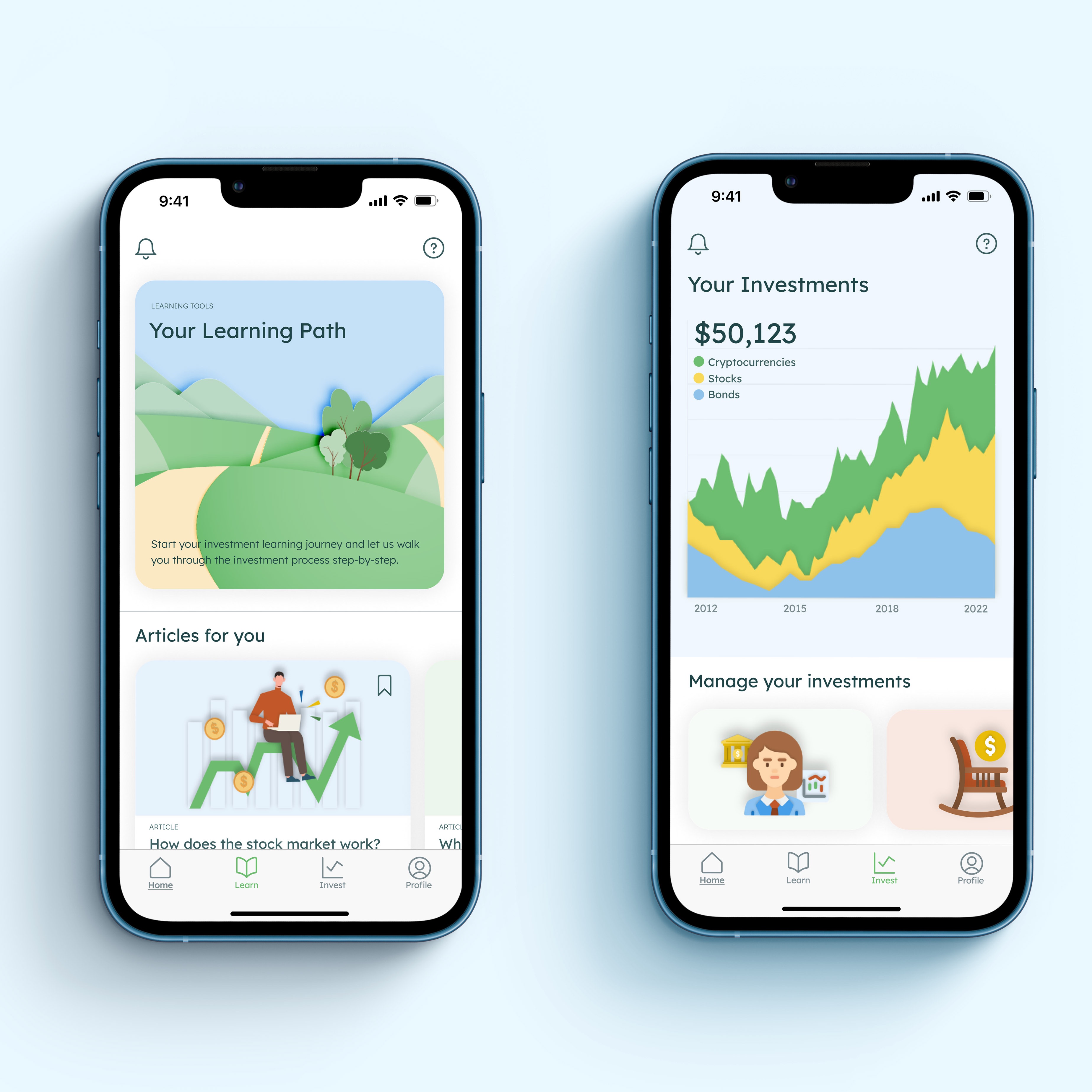 Case study - App and website