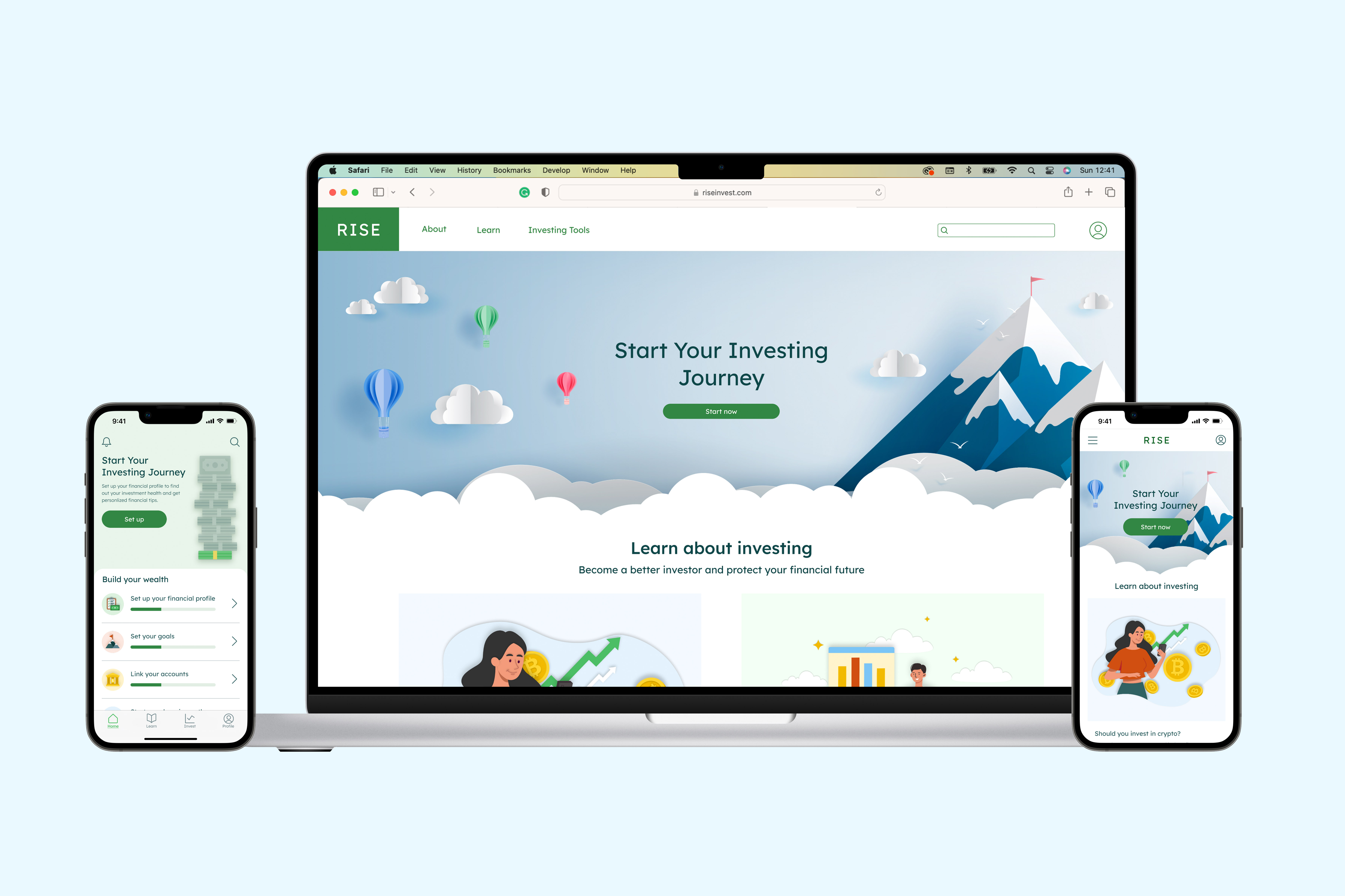 Case study - App and website