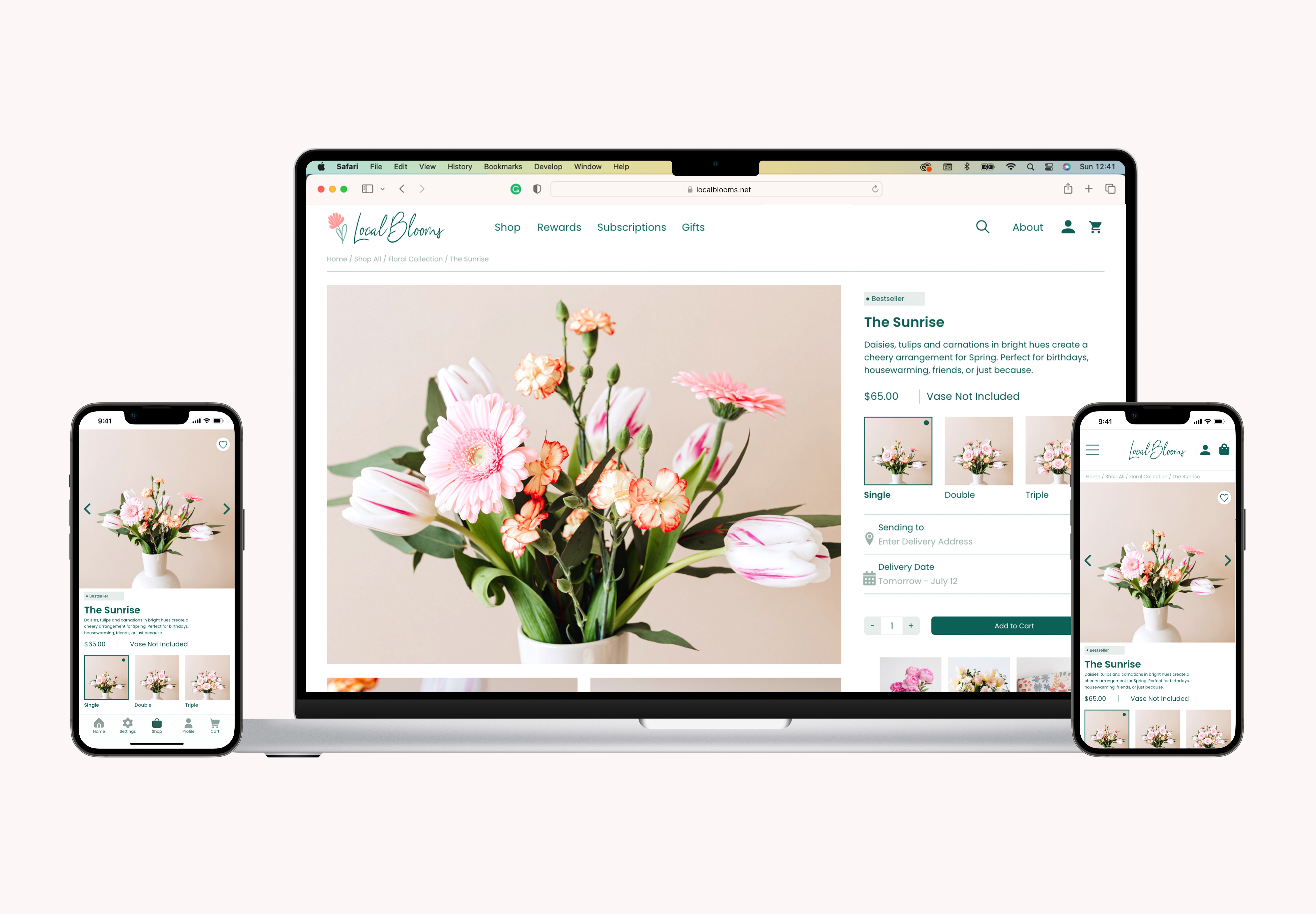 Case study - App and website