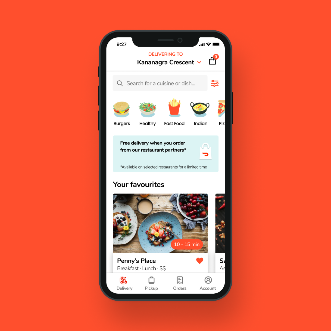 My DoorDash order manager redesign — a UX case study