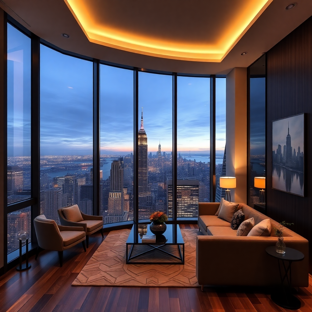 luxury penthouse apartment