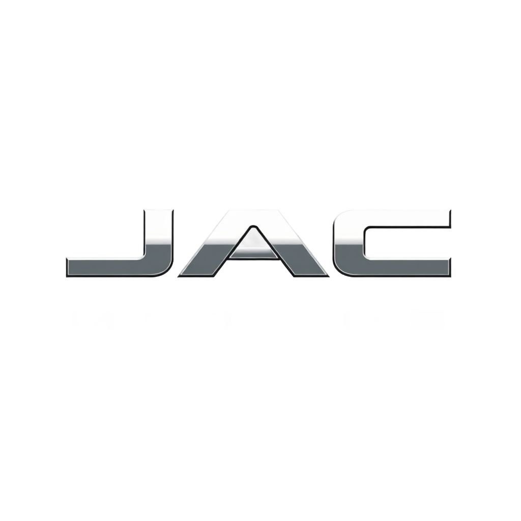 modern minimalist JAC motors logo black text