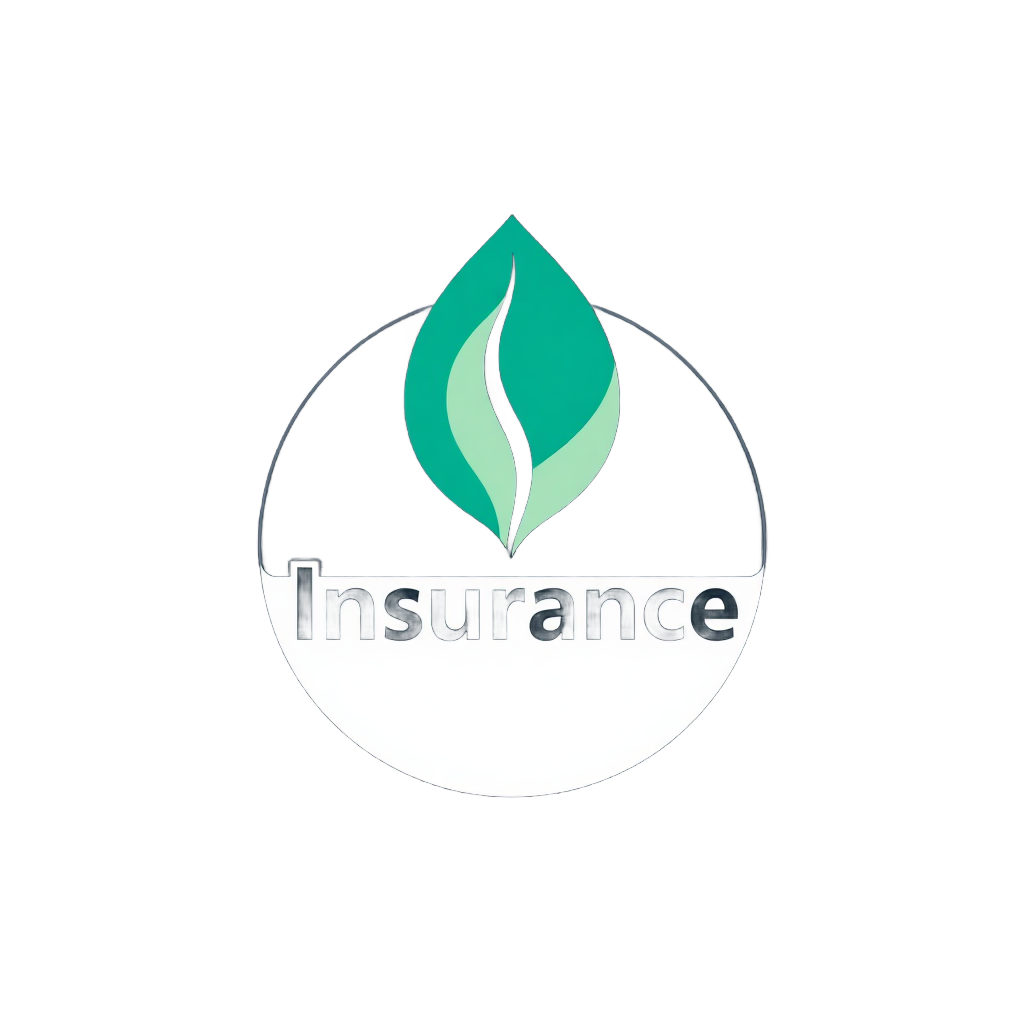 insurance company logo modern design without background