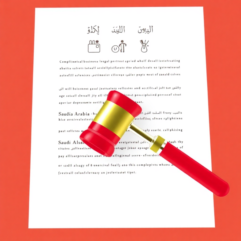 compliance regulations legal documents Saudi Arabia business