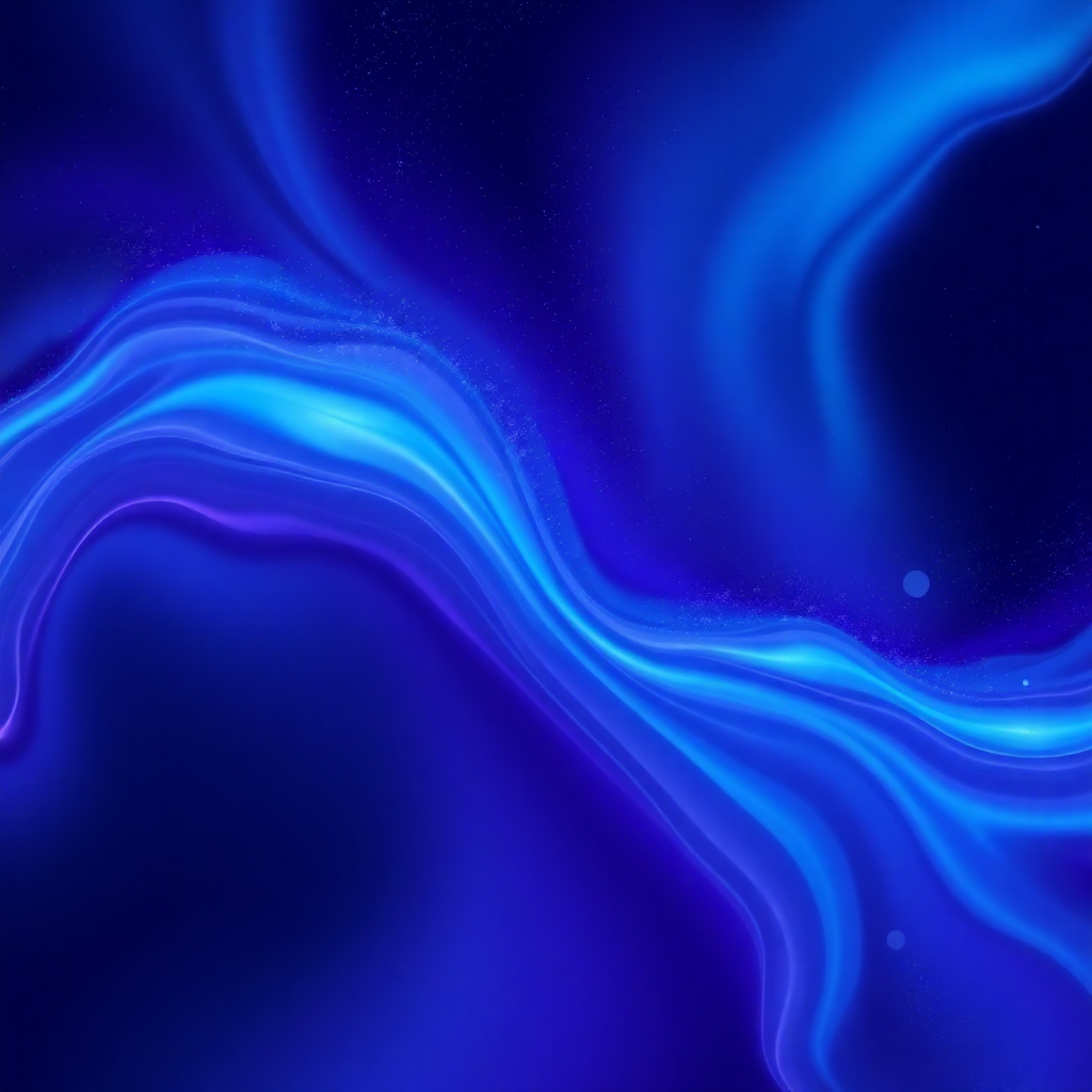 abstract flowing liquid aurora borealis particles deep blue purple calming soothing background high quality 4k wallpaper