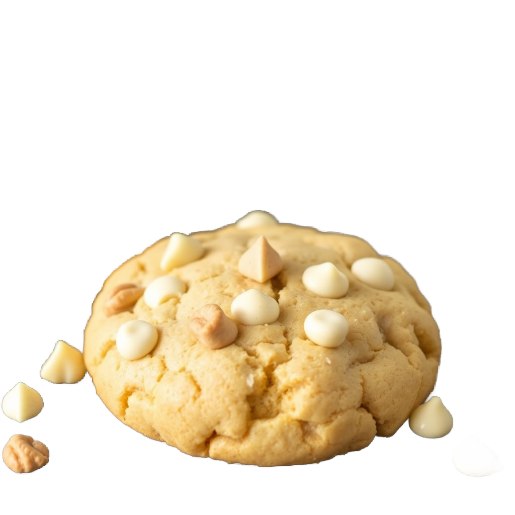 macadamia nut white chocolate cookie