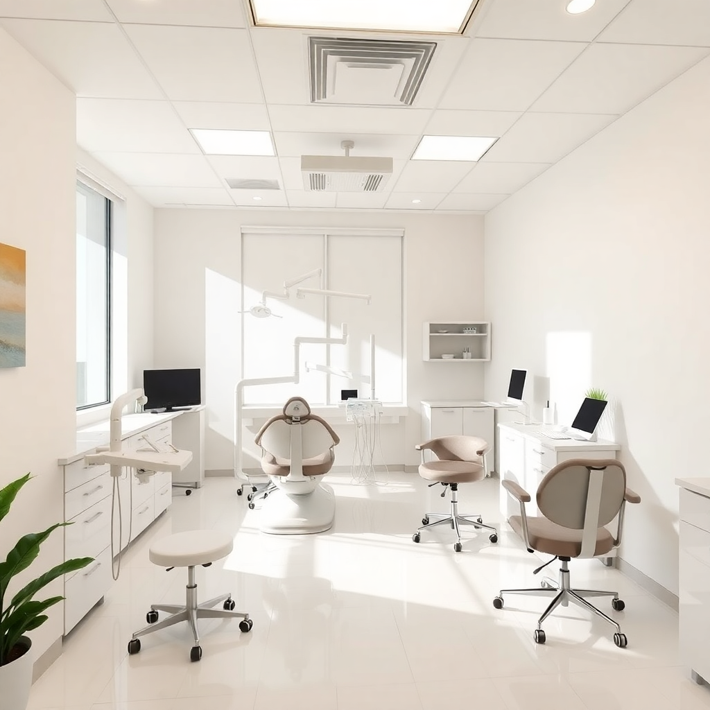modern dental clinic interior