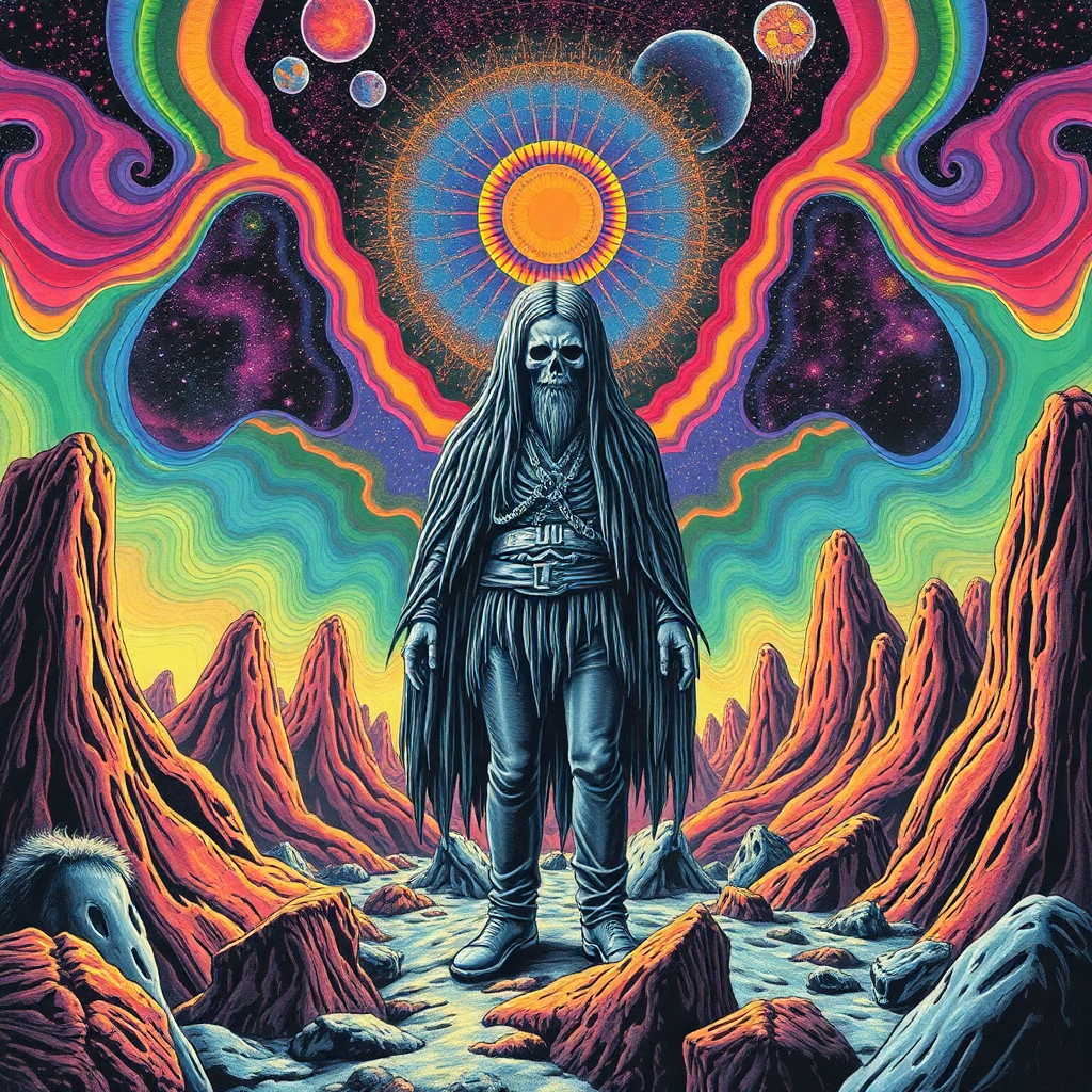 psychedelic rock album cover