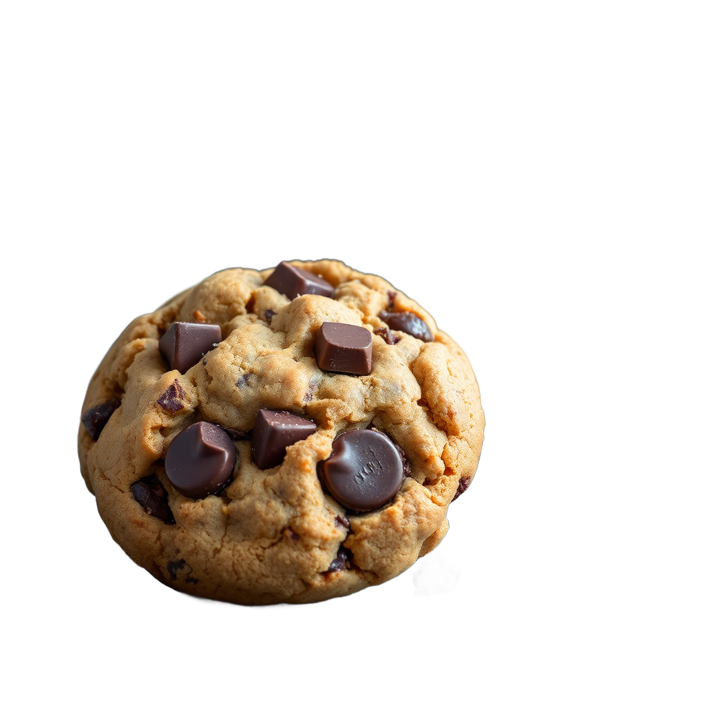 triple chocolate chunk cookie, dark chocolate, gourmet