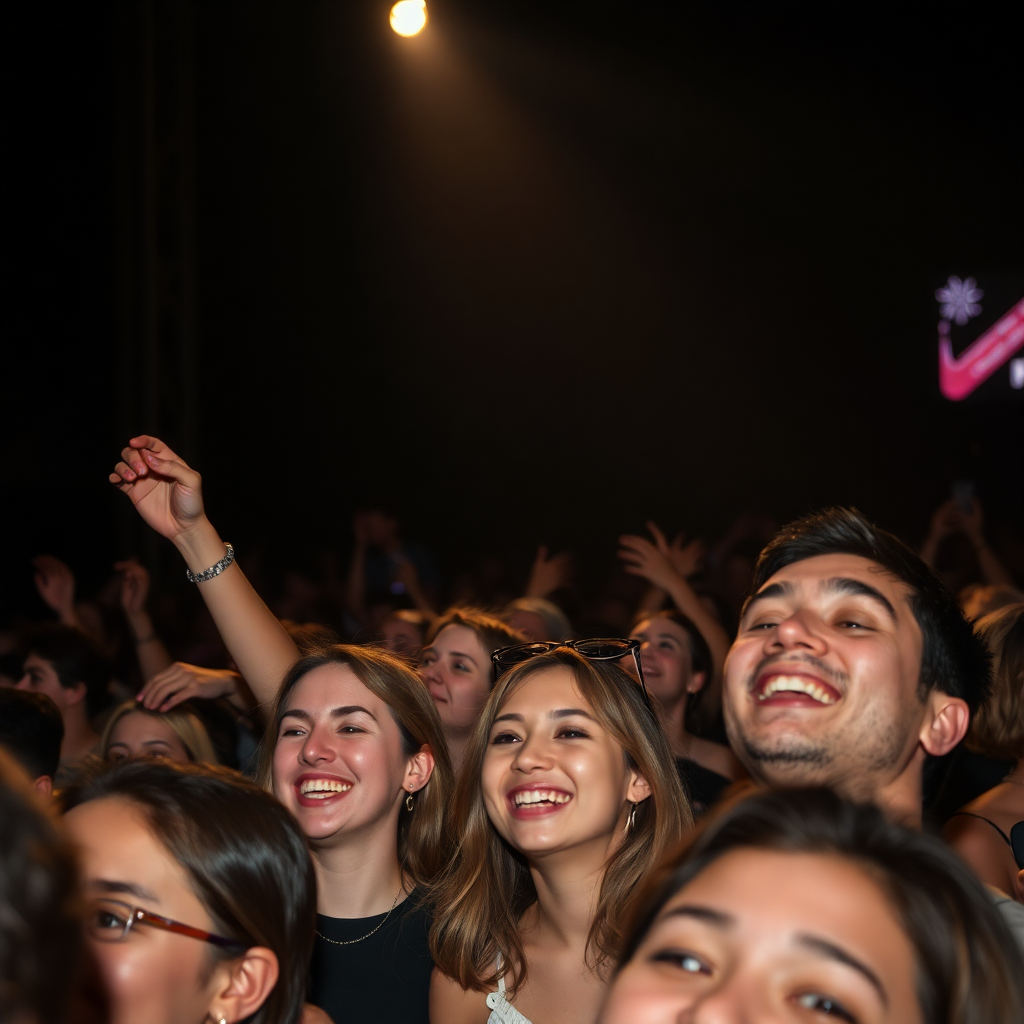 Concert crowd