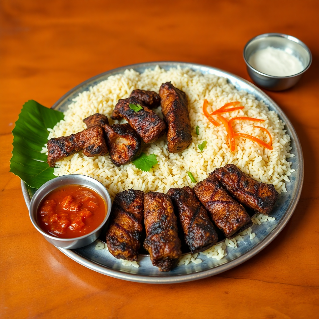 Khukuri Special Sekuwa Platter