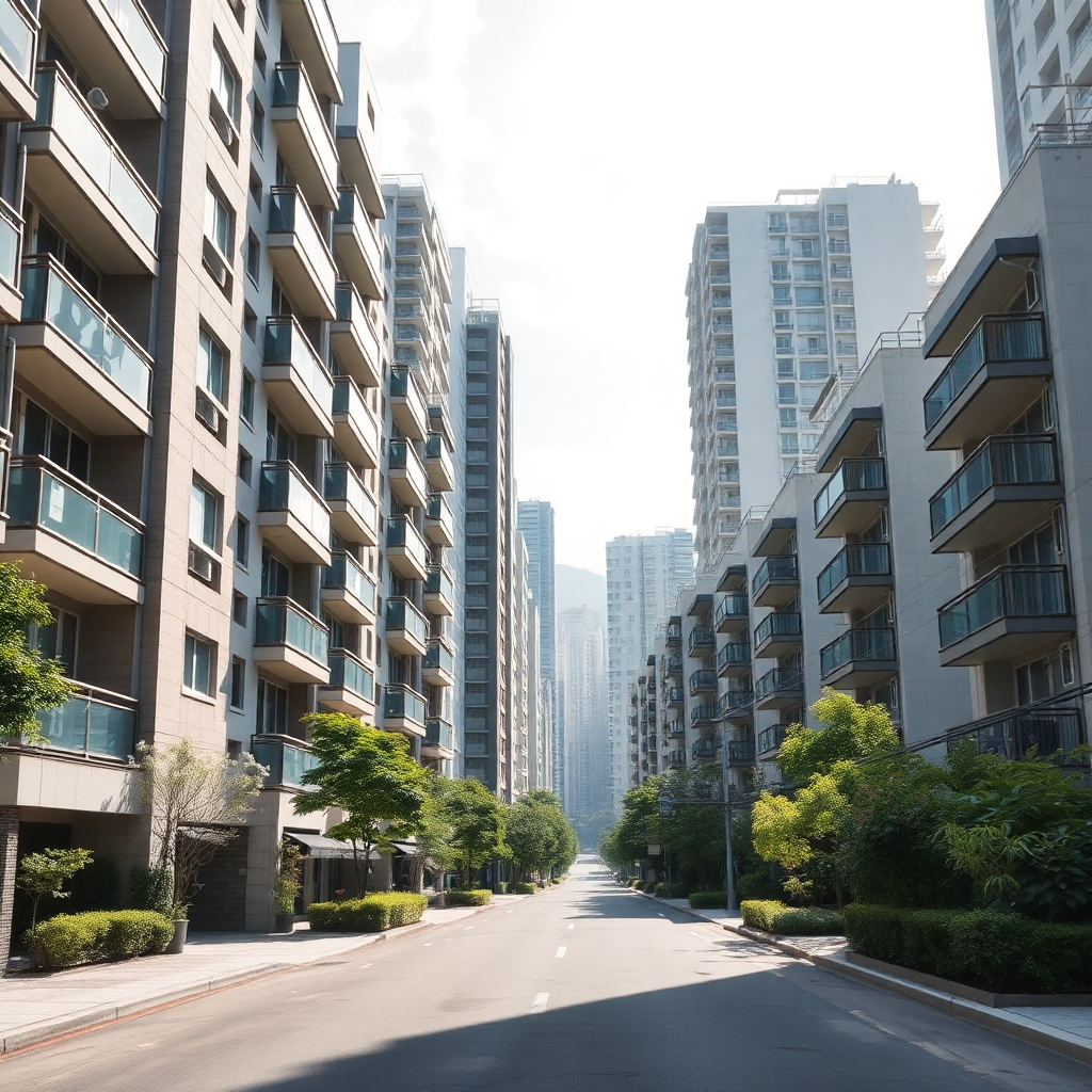Hong Kong residential area