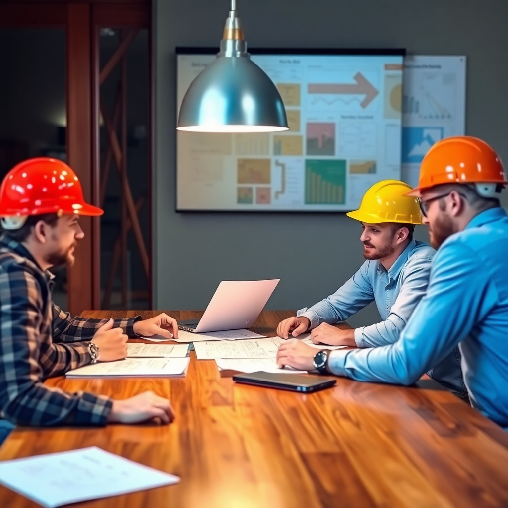 construction marketing strategy planning meeting