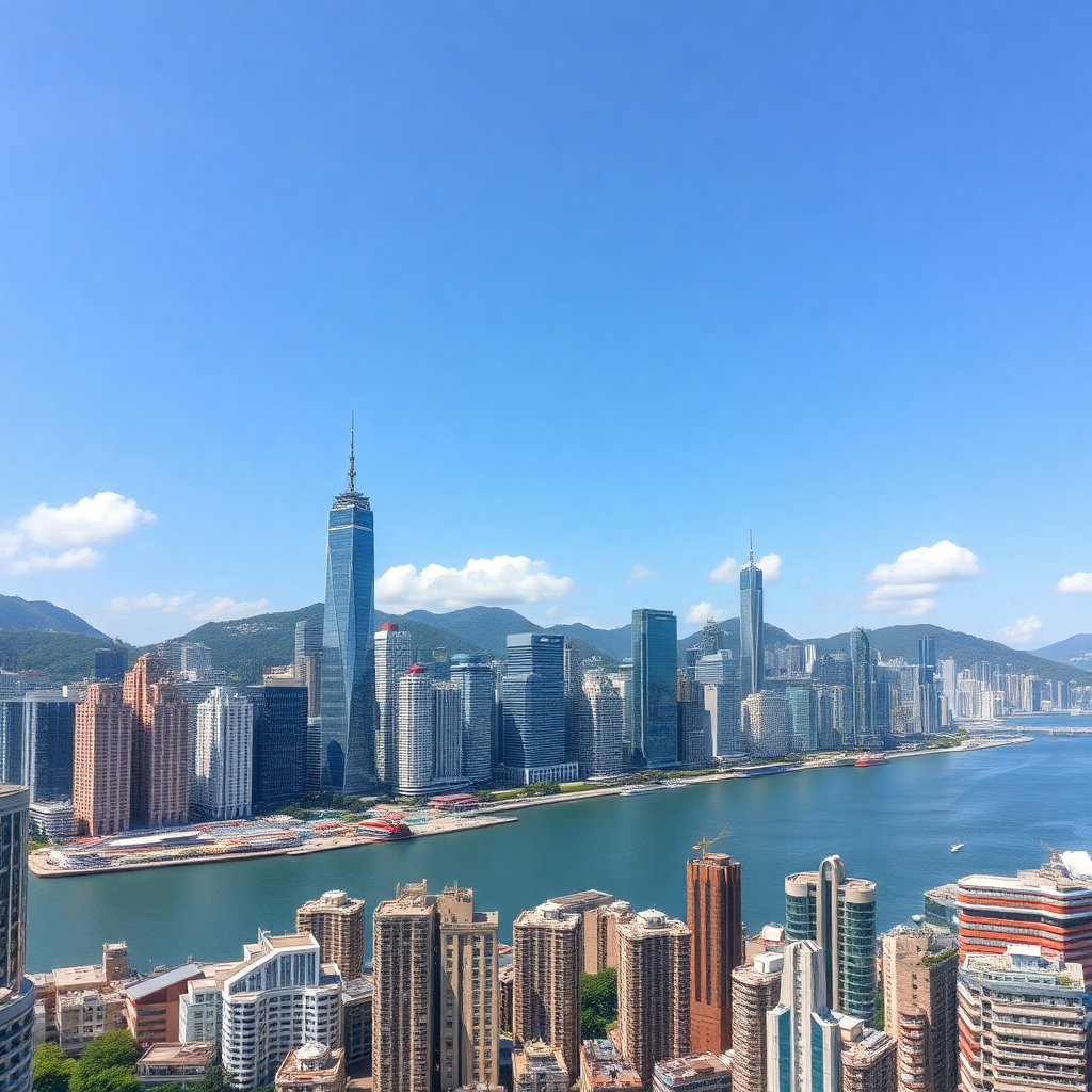 Hong Kong skyline