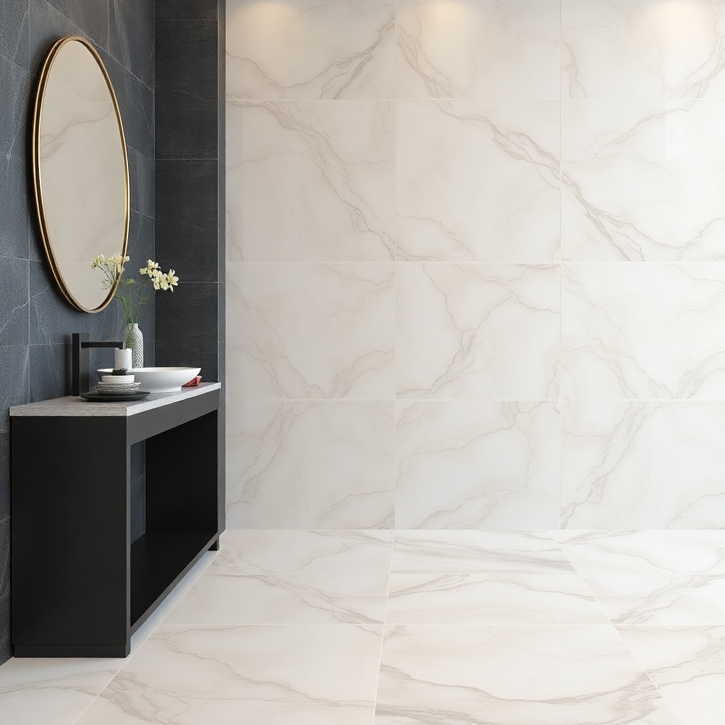 beige marble vitrified floor tile elegant