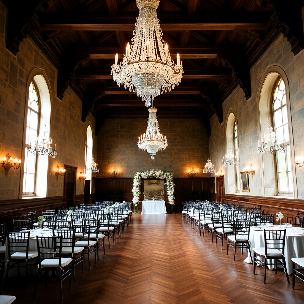 castle wedding ballroom