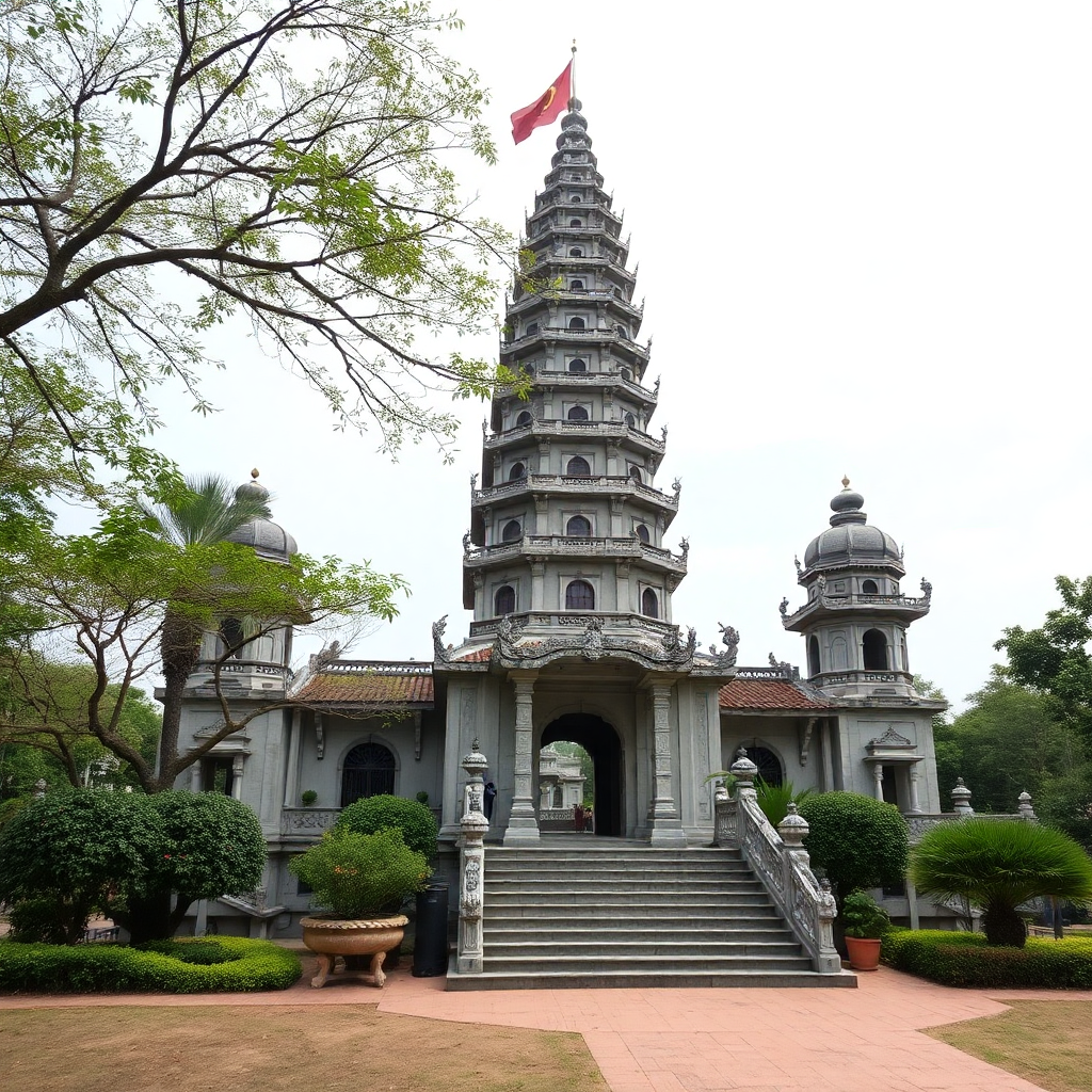 tran quoc pagoda hanoi ancient temple on small island