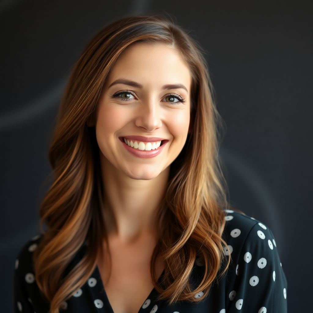 professional headshot female photographer Sarah Lopez smiling