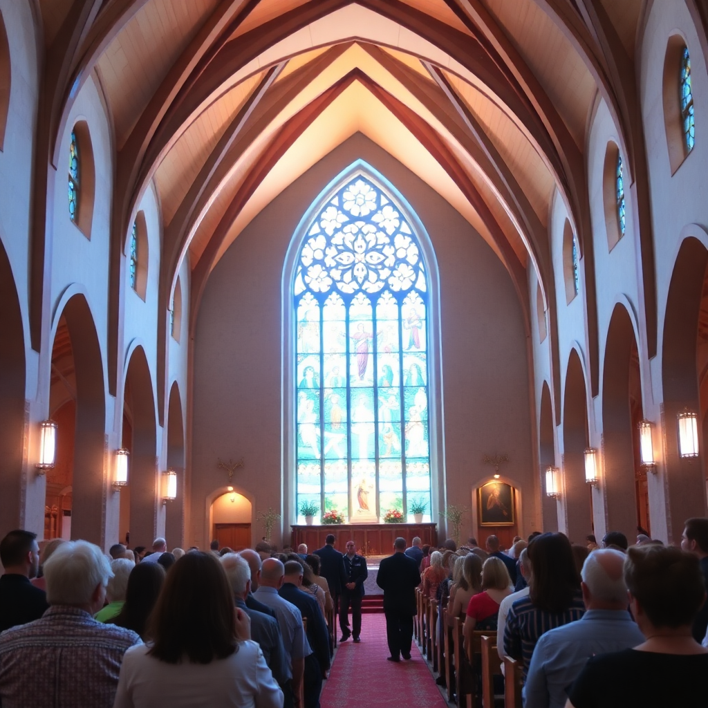 peaceful church cathedral religious worship spiritual community gathering