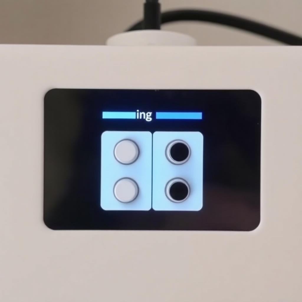 RingLy bidirectional control screen showing ring and silence toggle switches for contacts
