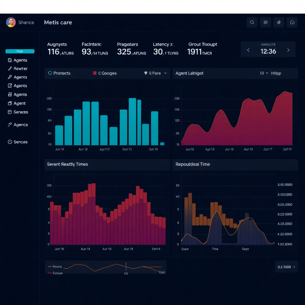 Performance metrics dashboard