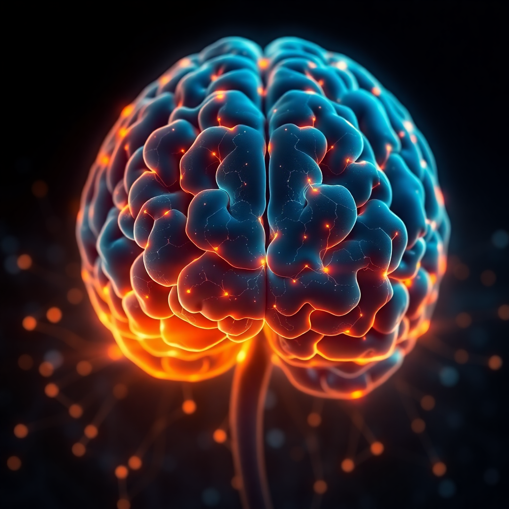 Brain scan app interface