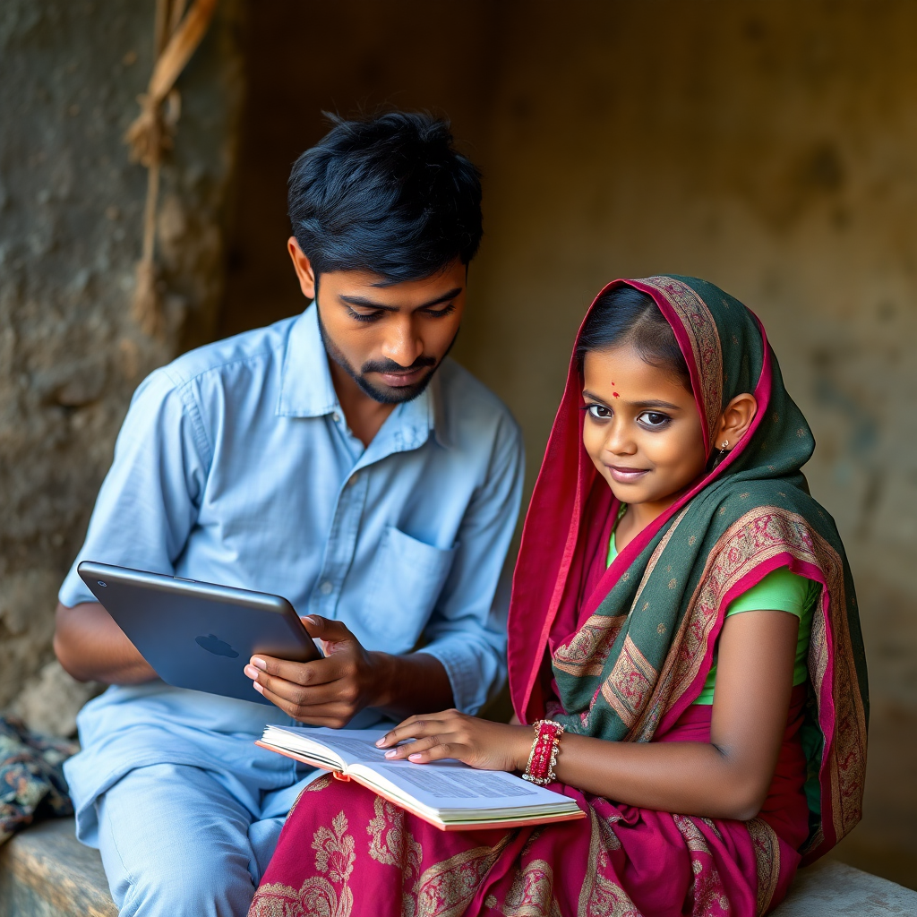 digital literacy training in rural India, technology education, professional photography