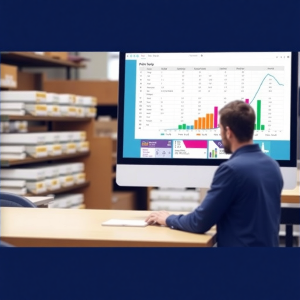 print shop management software with order tracking and inventory control