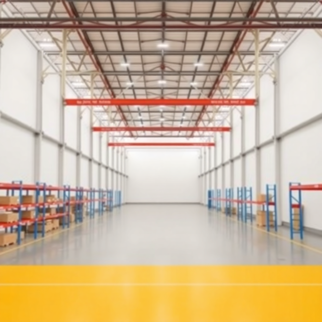 Open warehouse space