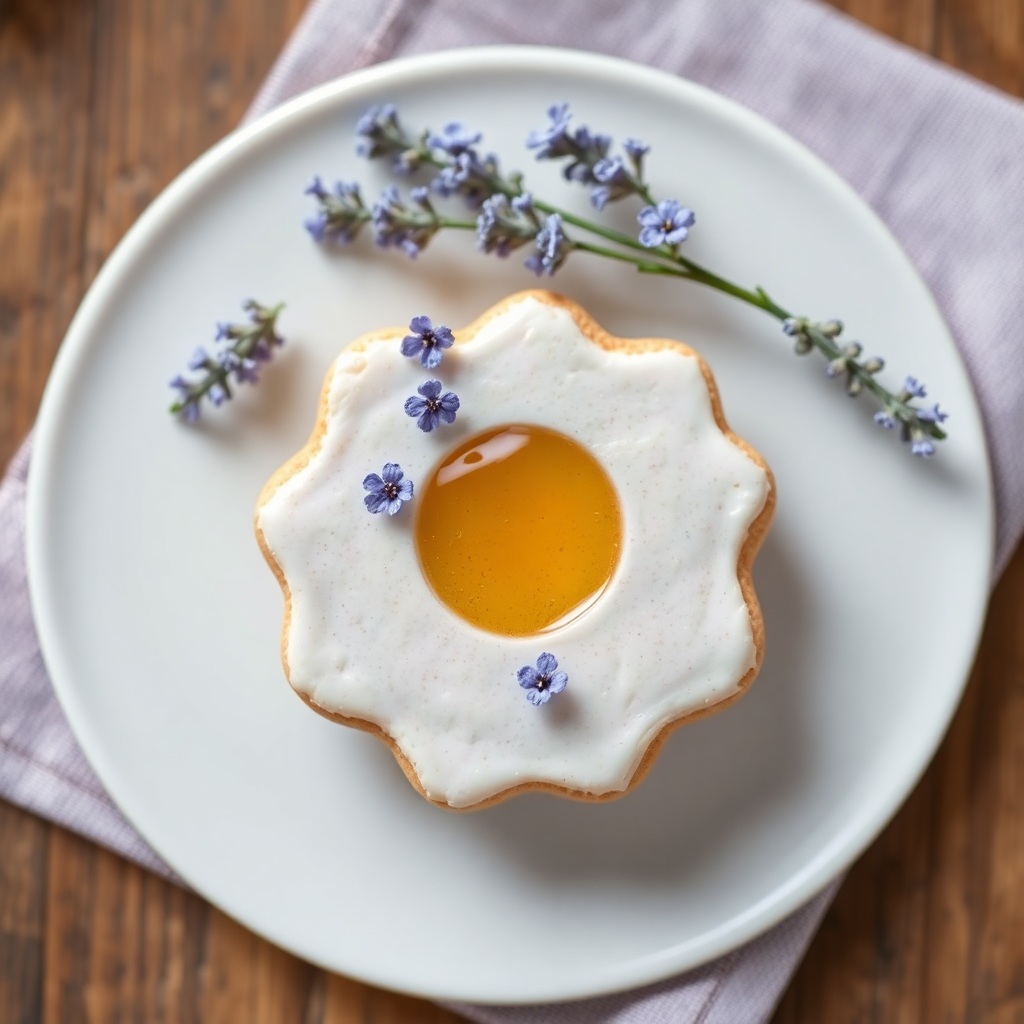 lavender honey cookie elegant