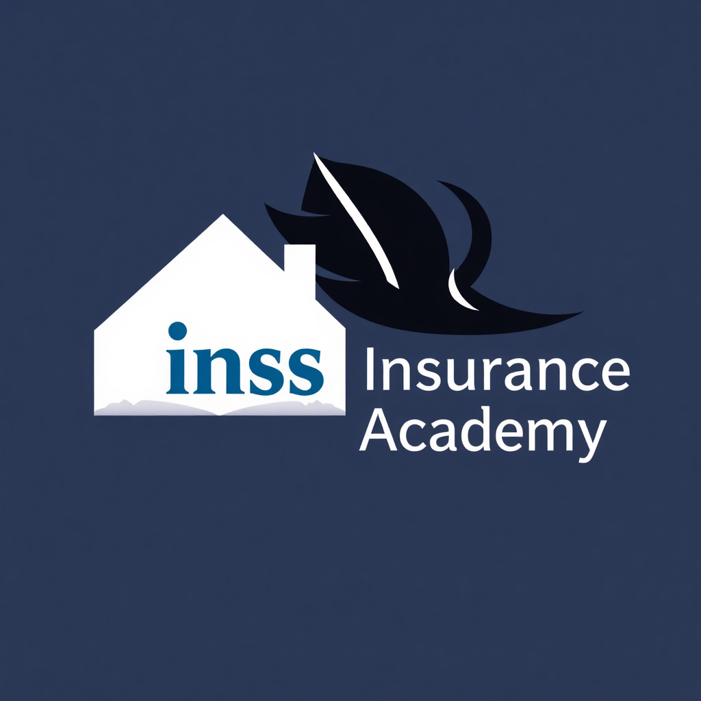 insurance academy logo sophisticated