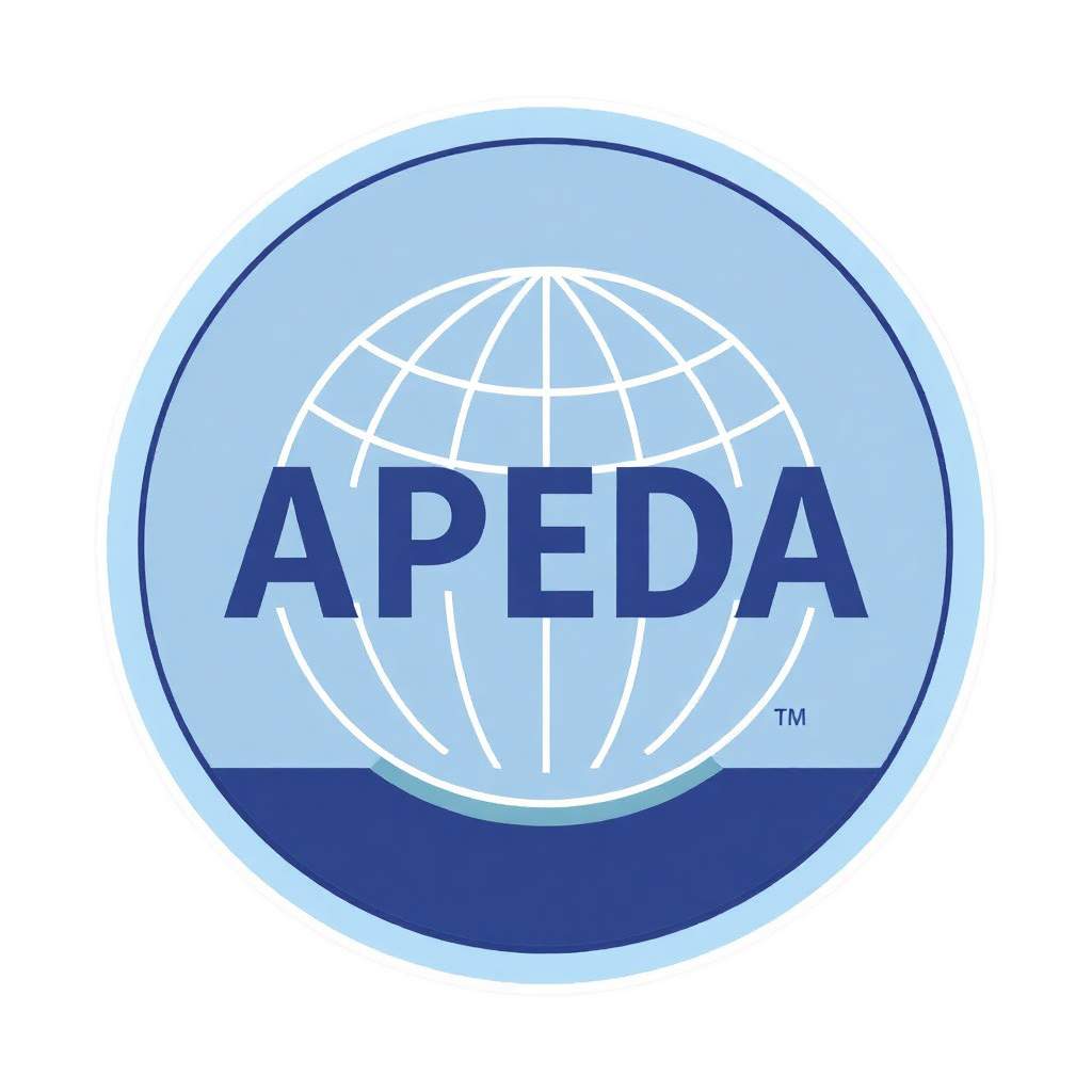 APEDA export certification logo icon