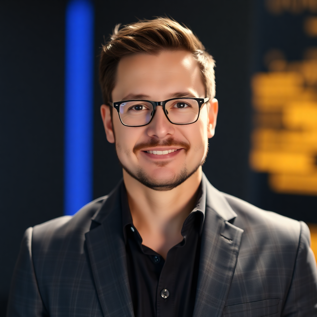 professional businessman portrait, CTO technology executive