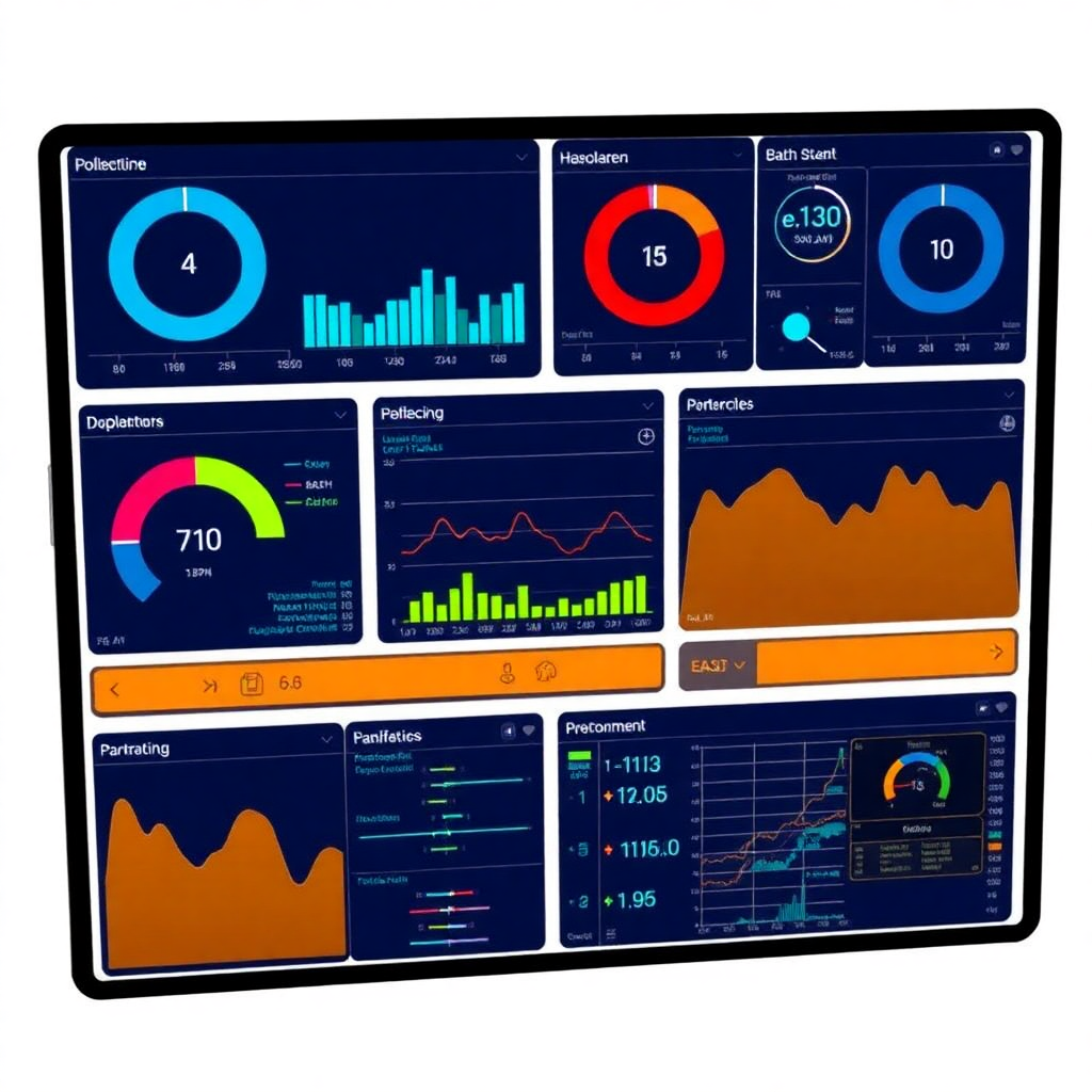 offshore oil platform digital monitoring system dashboard interface