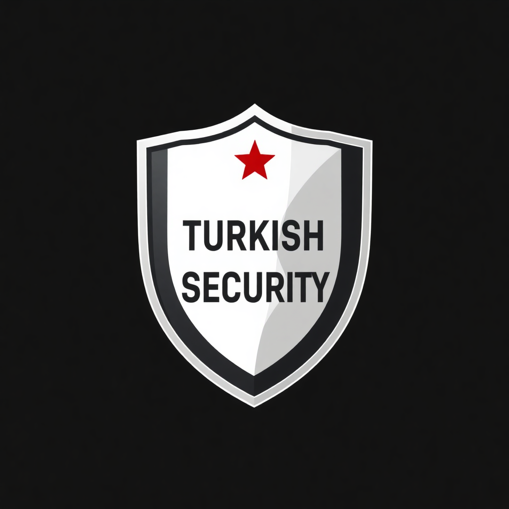 Turkish security shield badge