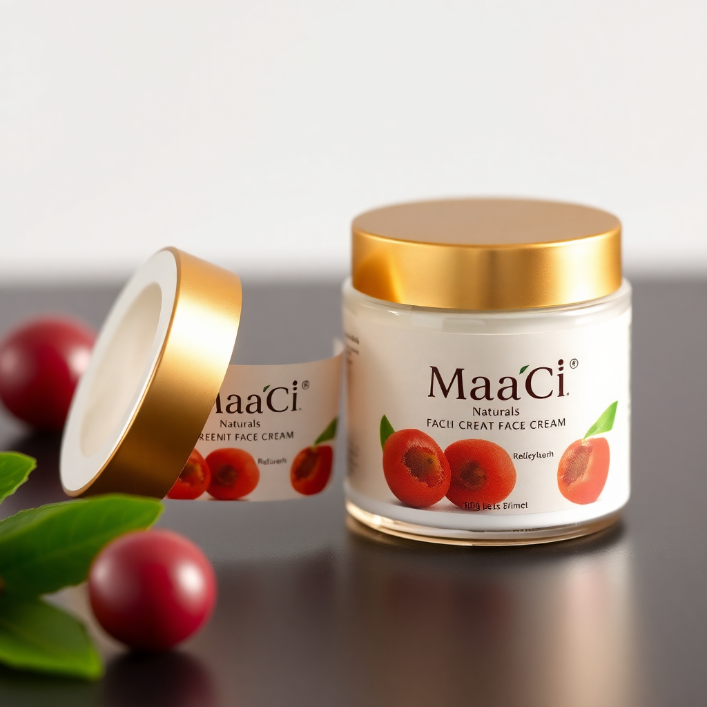 MaaCi Naturals Brightening Face Wash with rose petals and kesar, herbal skincare product